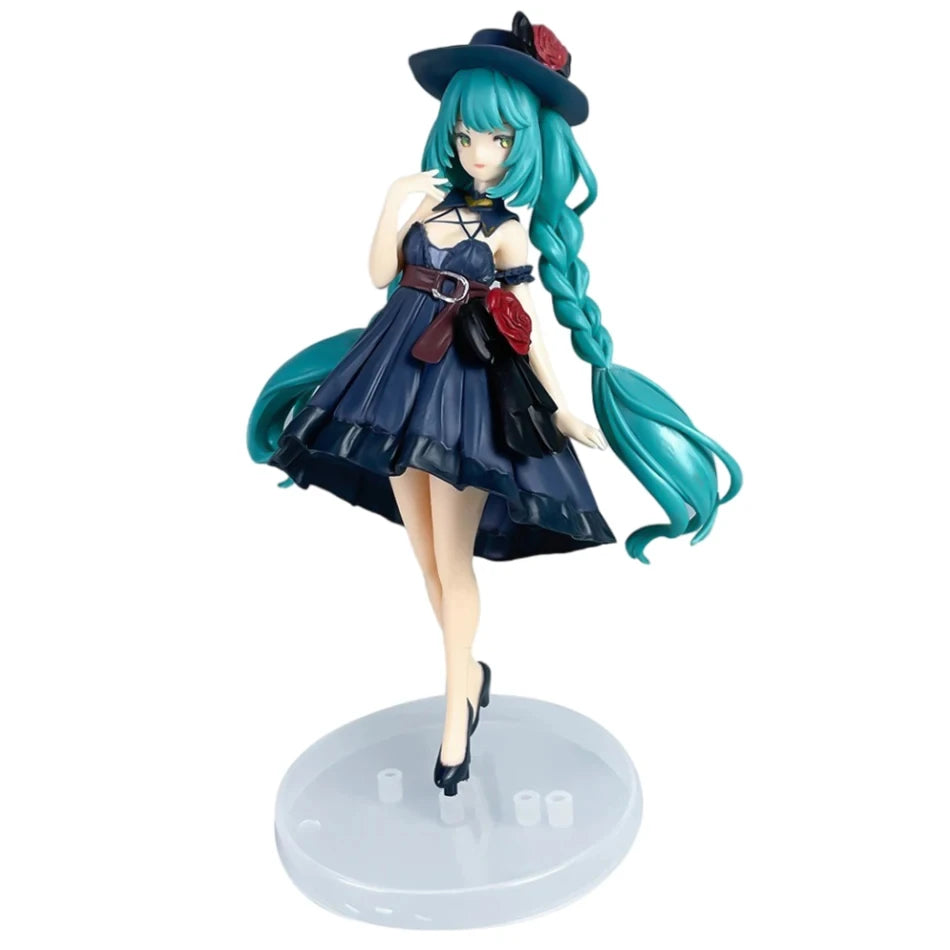 Hot Hatsune Miku Anime Figures 20Cm Trio Try It Action Figure Kawaii Anime Figurines Model Toy Gift Collectible Model Pvc