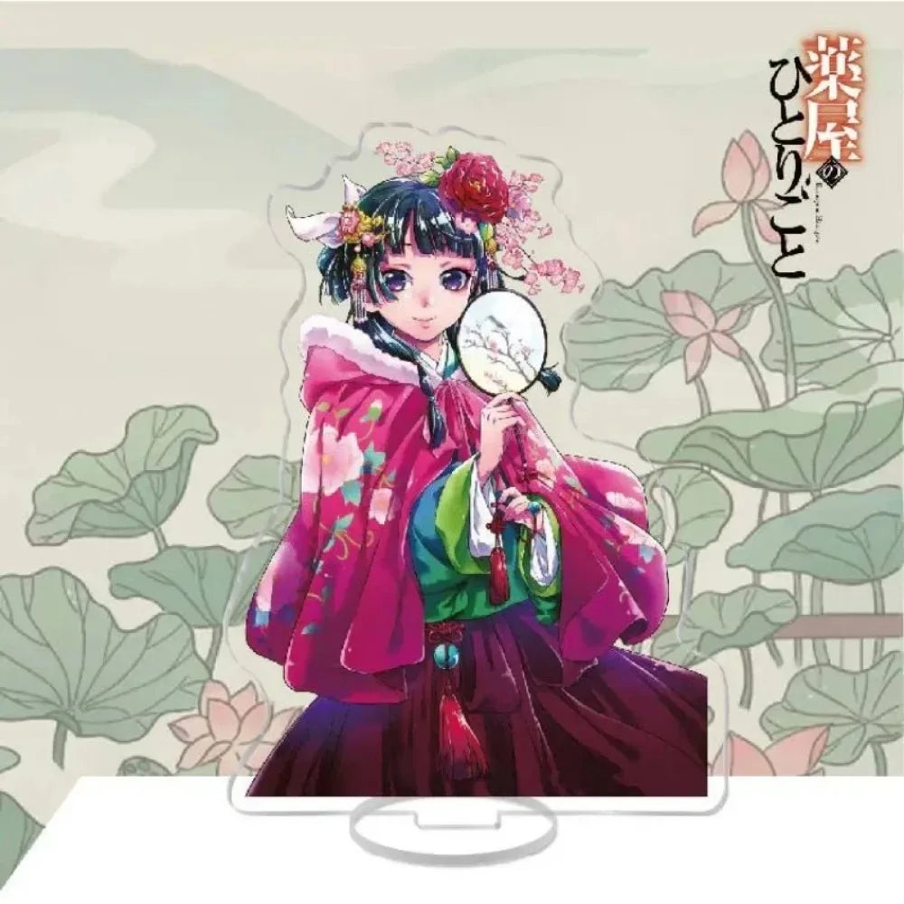 Anime the Apothecary Diaries Cosplay Big Stand High Definition Acrylic Figure Standee Model Plate Desk Decor Fan Gifts