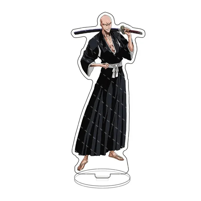 Anime Bleach Acrylic Stand Model Plate Kurosaki Ichigo Kuchiki Rukia Hitsugaya Toshiro Cartoon Figures Standing Sign Holder Gift
