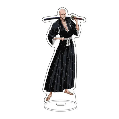 Anime Bleach Acrylic Stand Model Plate Kurosaki Ichigo Kuchiki Rukia Hitsugaya Toshiro Cartoon Figures Standing Sign Holder Gift