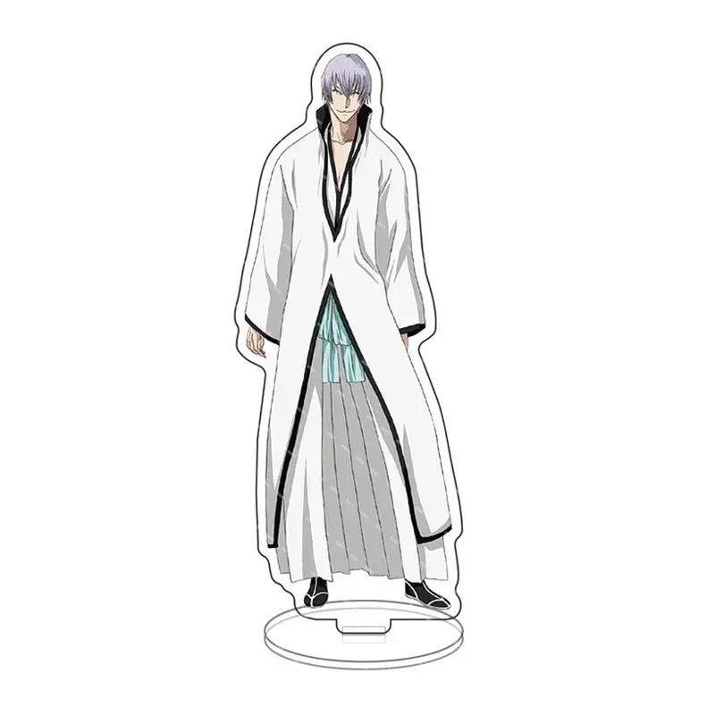 Anime Bleach Acrylic Stand Model Plate Kurosaki Ichigo Kuchiki Rukia Hitsugaya Toshiro Cartoon Figures Standing Sign Holder Gift