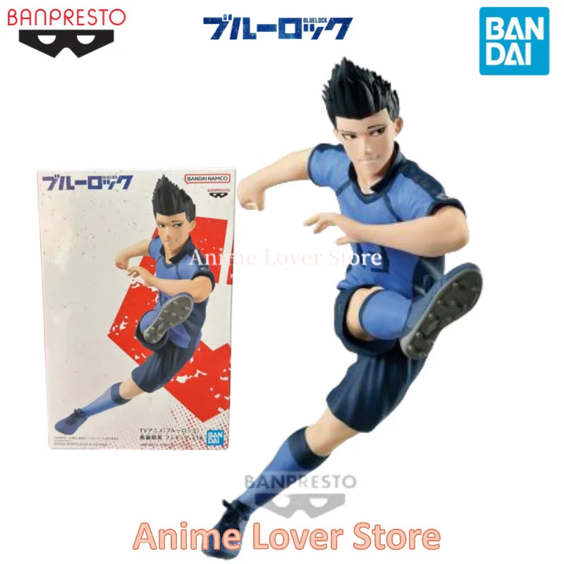 In Stock Original  Banpresto BLUE LOCK Bachira Meguru Isagi Yoichi Nagi Seishiro Rensuke Kunigami Anime Figures Toys