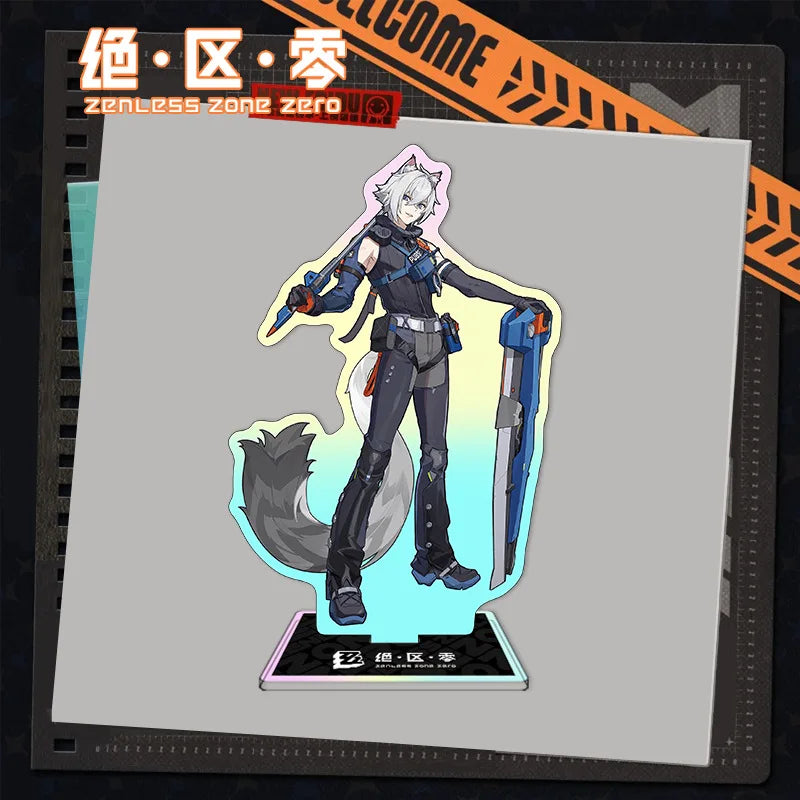 Zenless Zone Zero Nicole Demara Zhu Yuan Anime Acrylic Stand Sign Ellen Joe Ben Bigger Collect Desktop Decoration Keychain Gifts