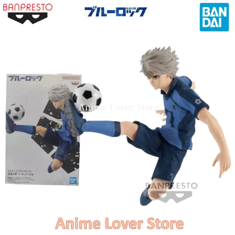 In Stock Original  Banpresto BLUE LOCK Bachira Meguru Isagi Yoichi Nagi Seishiro Rensuke Kunigami Anime Figures Toys