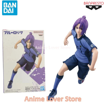 In Stock Original  Banpresto BLUE LOCK Bachira Meguru Isagi Yoichi Nagi Seishiro Rensuke Kunigami Anime Figures Toys