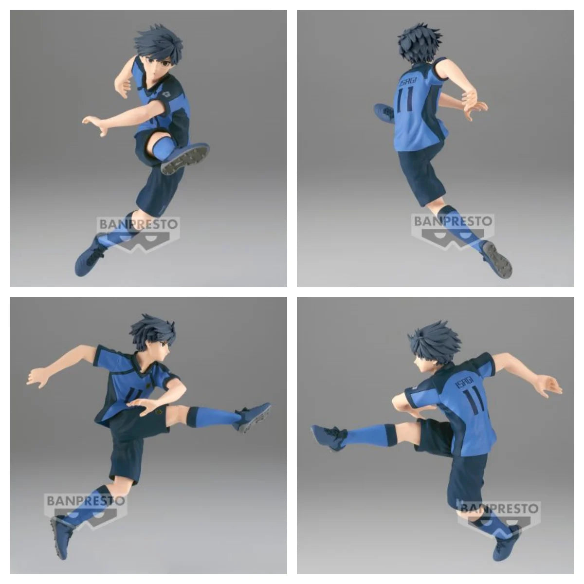 In Stock Original  Banpresto BLUE LOCK Bachira Meguru Isagi Yoichi Nagi Seishiro Rensuke Kunigami Anime Figures Toys