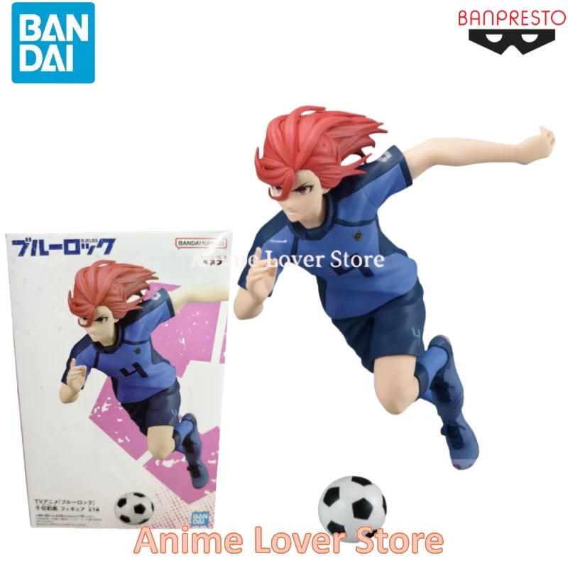 In Stock Original  Banpresto BLUE LOCK Bachira Meguru Isagi Yoichi Nagi Seishiro Rensuke Kunigami Anime Figures Toys