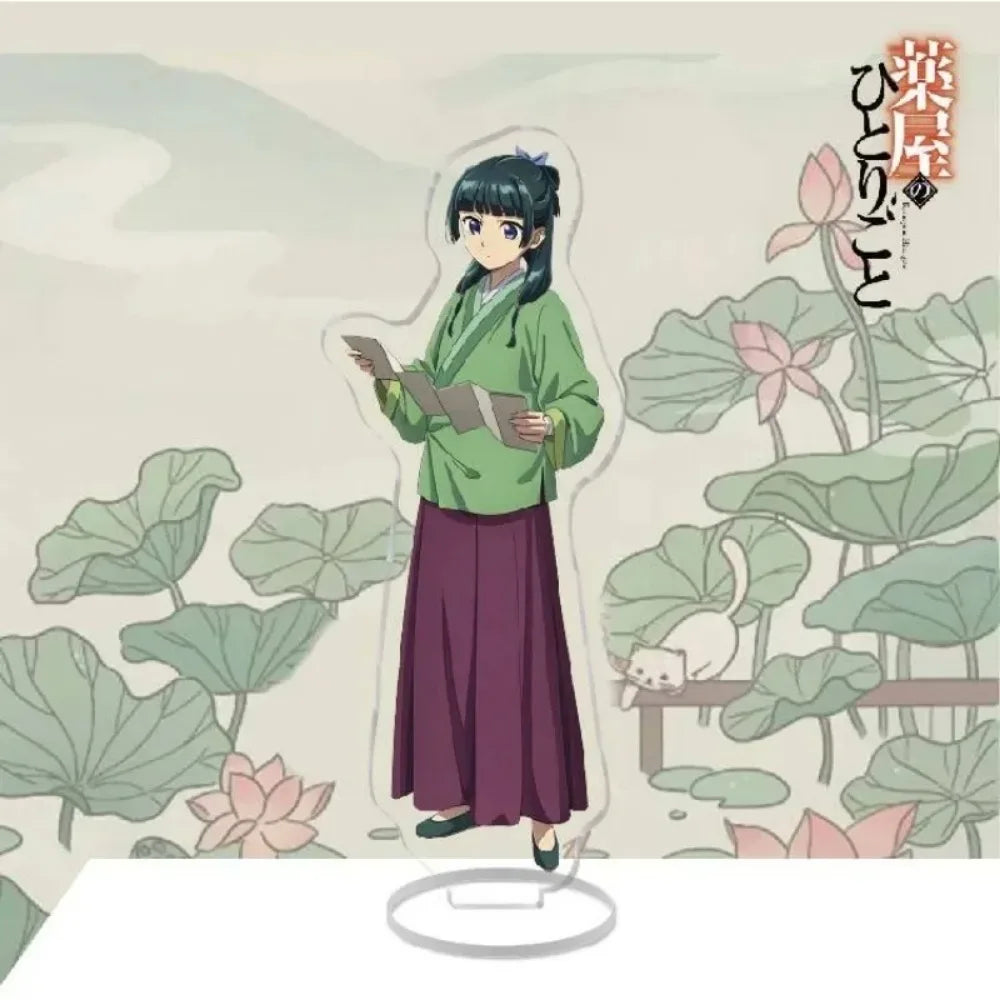 Anime the Apothecary Diaries Cosplay Big Stand High Definition Acrylic Figure Standee Model Plate Desk Decor Fan Gifts