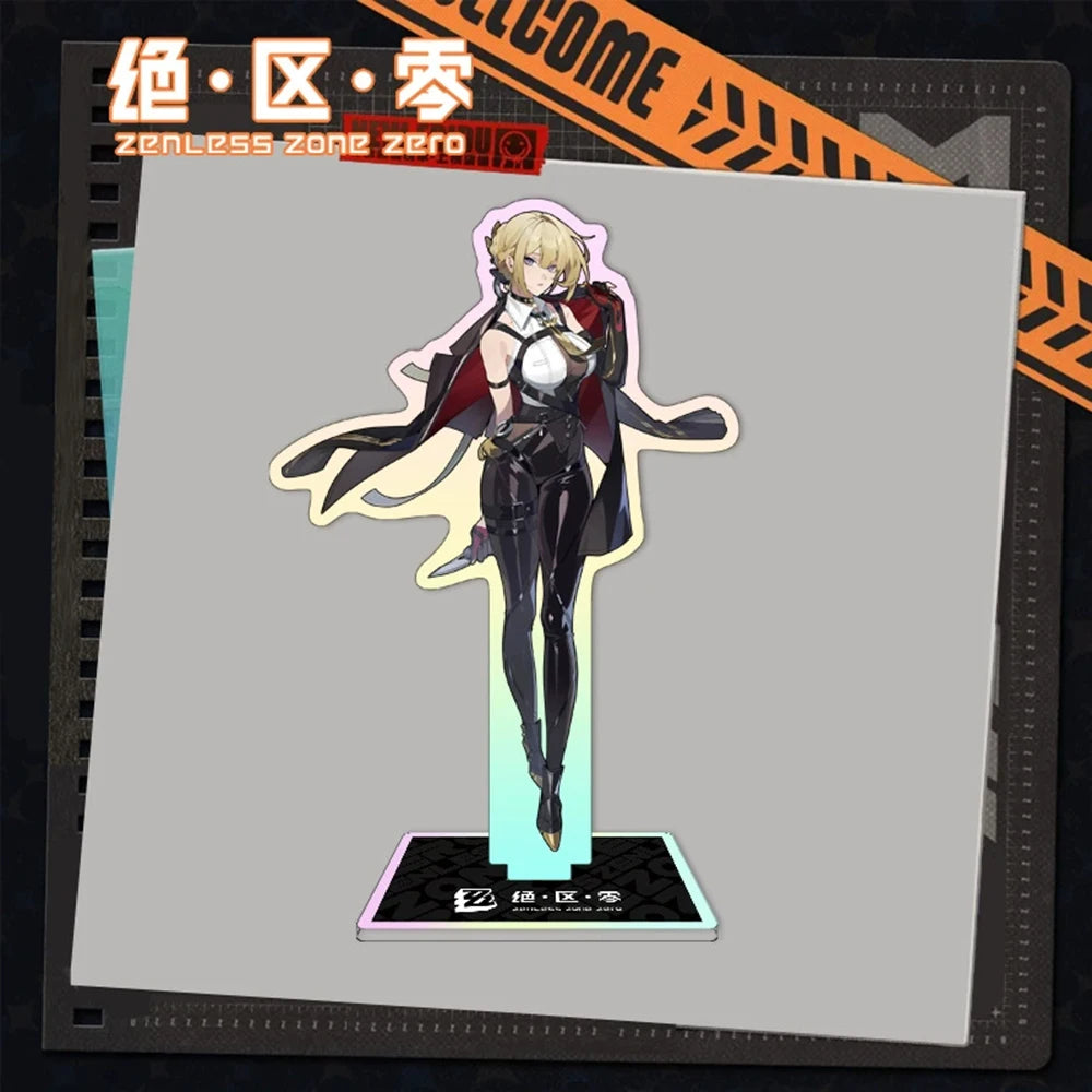 Zenless Zone Zero Nicole Demara Zhu Yuan Anime Acrylic Stand Sign Ellen Joe Ben Bigger Collect Desktop Decoration Keychain Gifts