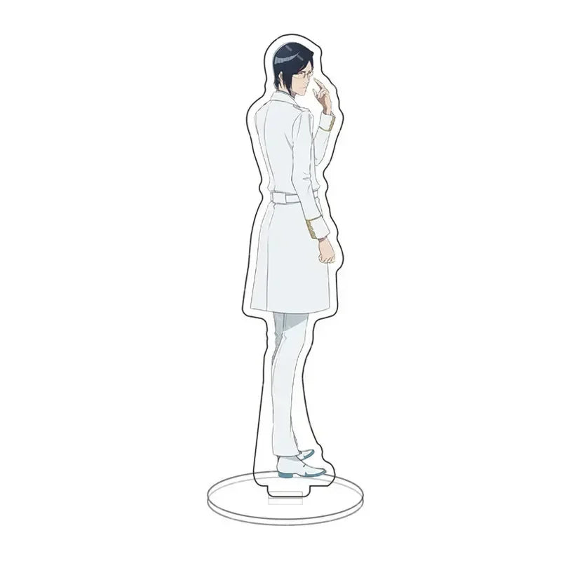 Anime Bleach Acrylic Stand Model Plate Kurosaki Ichigo Kuchiki Rukia Hitsugaya Toshiro Cartoon Figures Standing Sign Holder Gift
