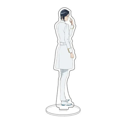 Anime Bleach Acrylic Stand Model Plate Kurosaki Ichigo Kuchiki Rukia Hitsugaya Toshiro Cartoon Figures Standing Sign Holder Gift