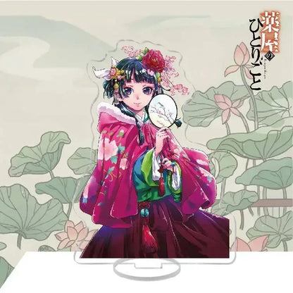 Anime the Apothecary Diaries Cosplay Big Stand High Definition Acrylic Figure Standee Model Plate Desk Decor Fan Gifts