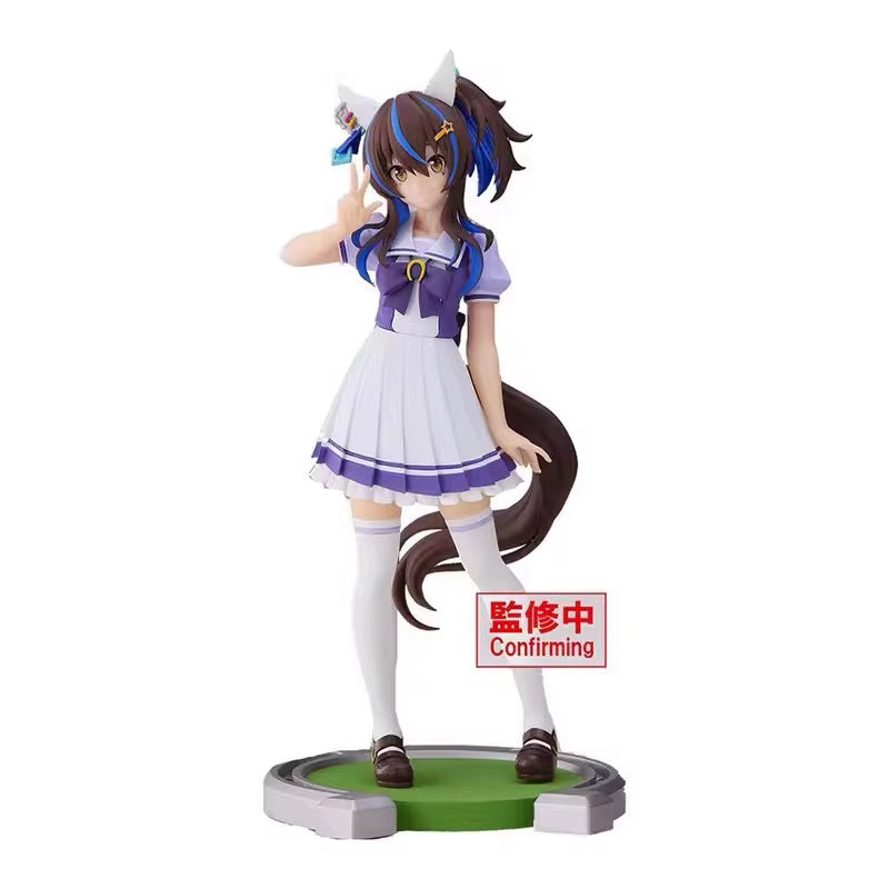 Genuine  Umamusume Pretty Derby Kitasan Black Tokai Teio Tamamo Cross MR.C.B Anime Action Figures Model Toys Gift for Kids