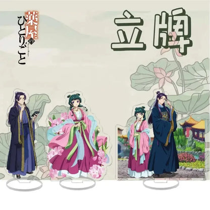 Anime the Apothecary Diaries Cosplay Big Stand High Definition Acrylic Figure Standee Model Plate Desk Decor Fan Gifts