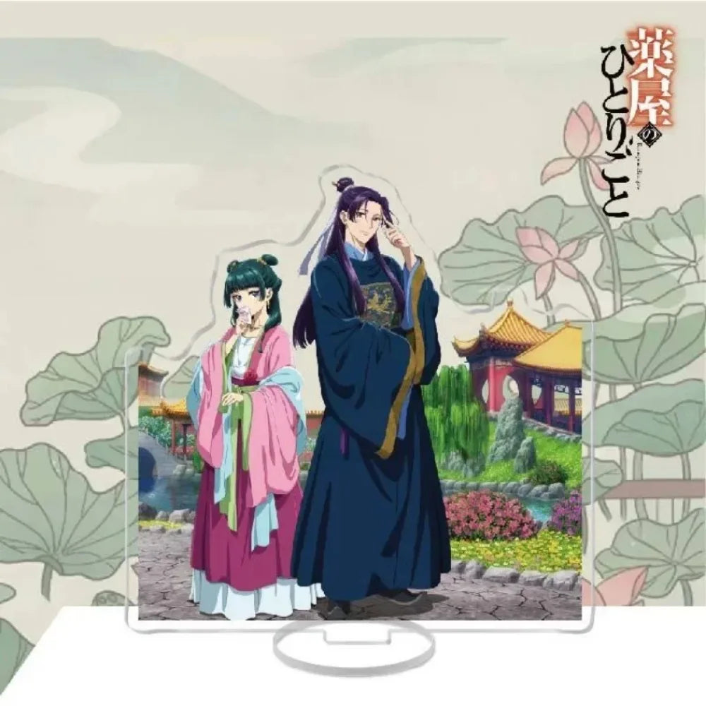 Anime the Apothecary Diaries Cosplay Big Stand High Definition Acrylic Figure Standee Model Plate Desk Decor Fan Gifts