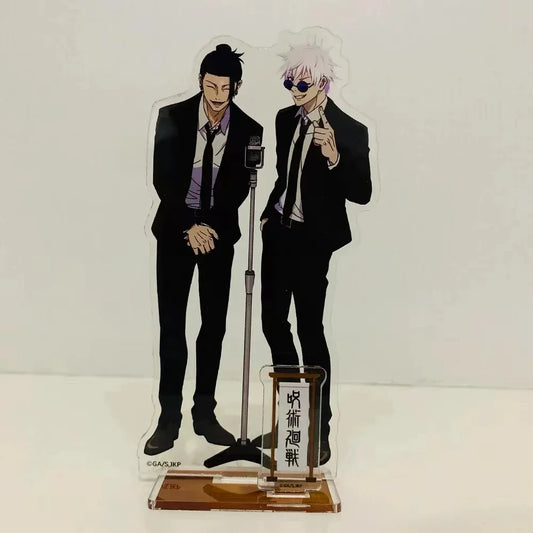 Anime Jujutsu Kaisen Acrylic Stand Ryomen Sukuna Geto Suguru Satoru Gojo Fushiguro Megumi Signboard Desktop Decorations
