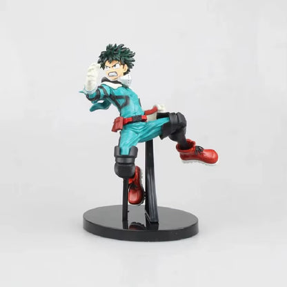 18Cm/7.09In Hot Anime My Hero Academia Hero Figures Deku Bakugou Katsuki Action Figural PVC Toys Desktop Statue Collection Gifts
