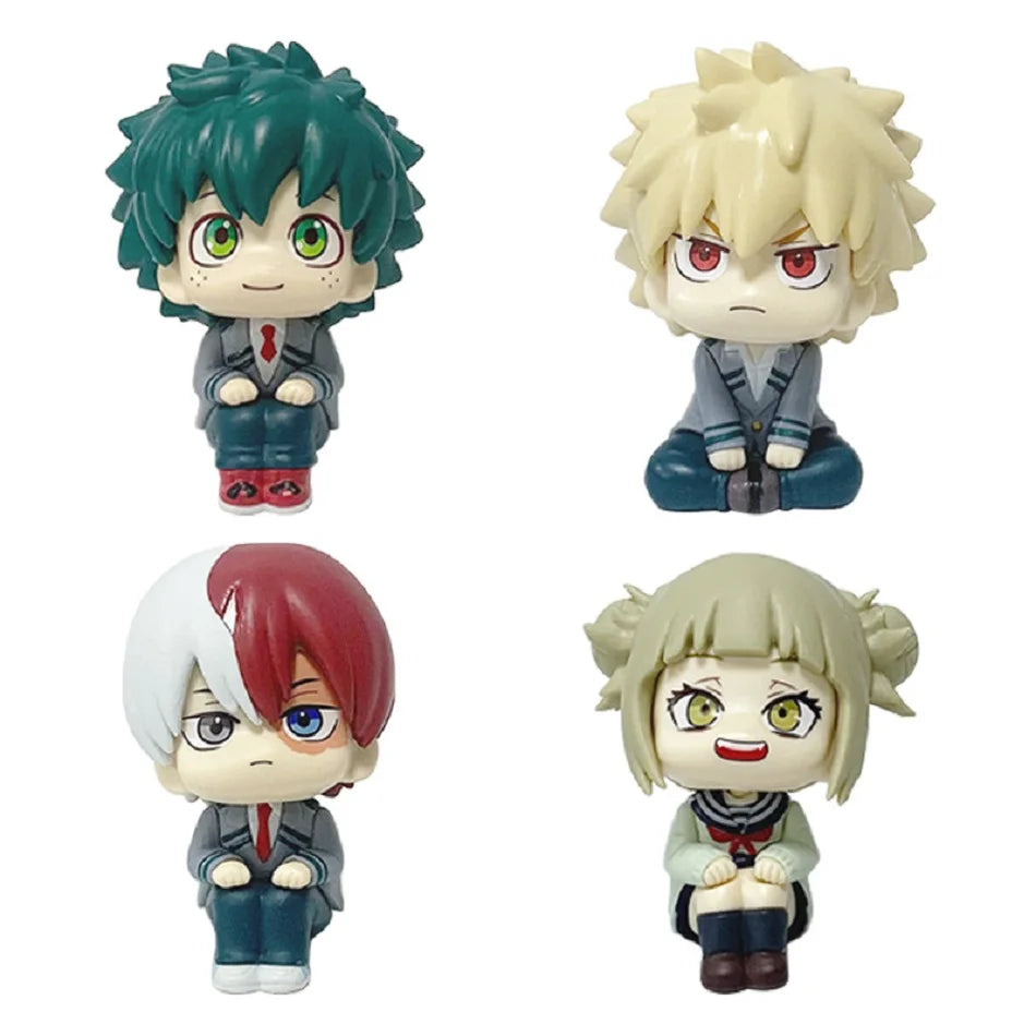18Cm/7.09In Hot Anime My Hero Academia Hero Figures Deku Bakugou Katsuki Action Figural PVC Toys Desktop Statue Collection Gifts