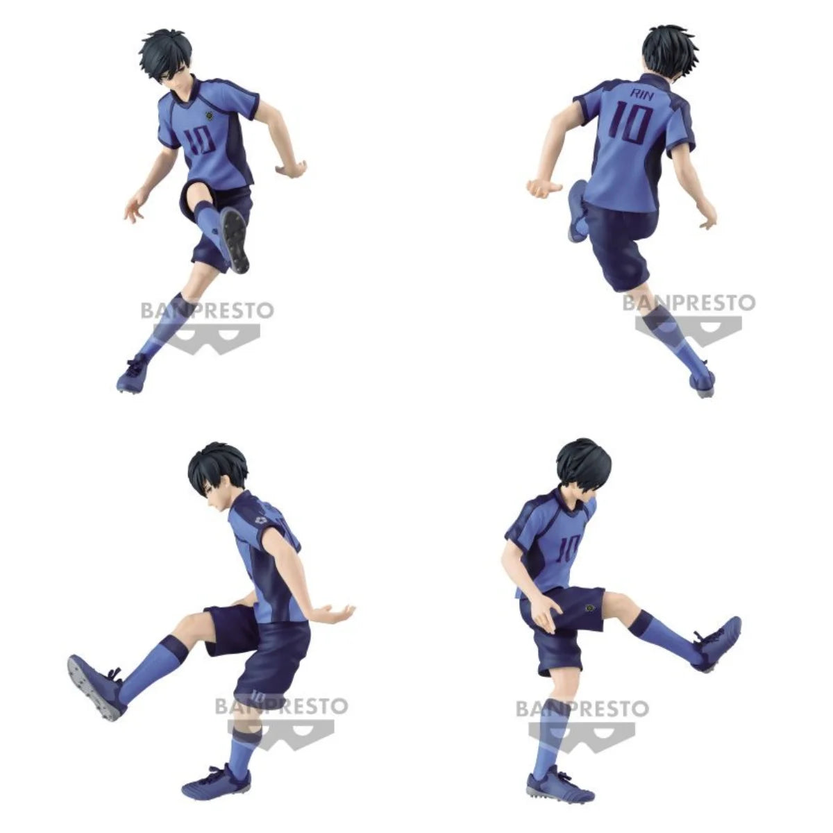In Stock Original  Banpresto BLUE LOCK Bachira Meguru Isagi Yoichi Nagi Seishiro Rensuke Kunigami Anime Figures Toys