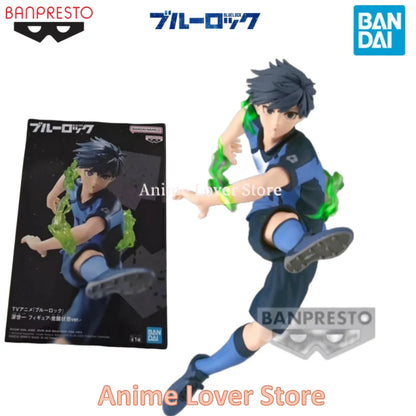 In Stock Original  Banpresto BLUE LOCK Bachira Meguru Isagi Yoichi Nagi Seishiro Rensuke Kunigami Anime Figures Toys