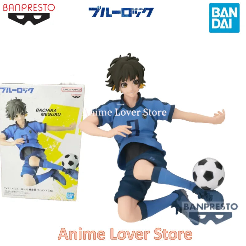 In Stock Original  Banpresto BLUE LOCK Bachira Meguru Isagi Yoichi Nagi Seishiro Rensuke Kunigami Anime Figures Toys