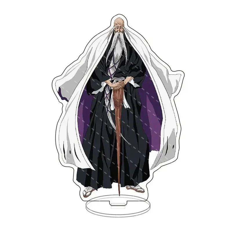 Anime Bleach Acrylic Stand Model Plate Kurosaki Ichigo Kuchiki Rukia Hitsugaya Toshiro Cartoon Figures Standing Sign Holder Gift