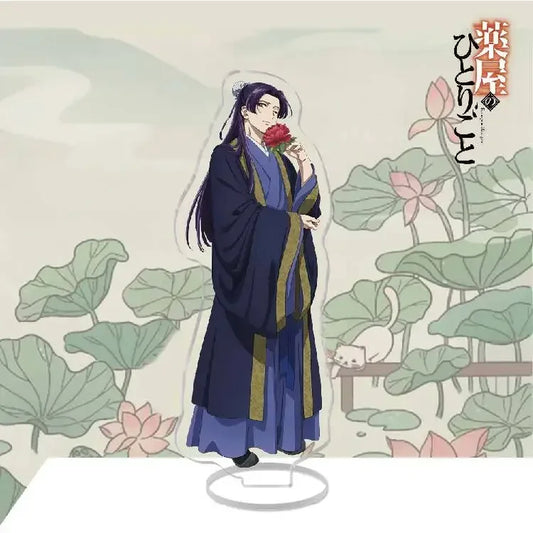 Anime the Apothecary Diaries Cosplay Big Stand High Definition Acrylic Figure Standee Model Plate Desk Decor Fan Gifts