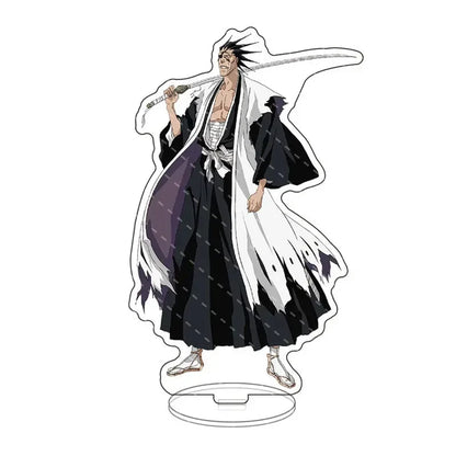 Anime Bleach Acrylic Stand Model Plate Kurosaki Ichigo Kuchiki Rukia Hitsugaya Toshiro Cartoon Figures Standing Sign Holder Gift
