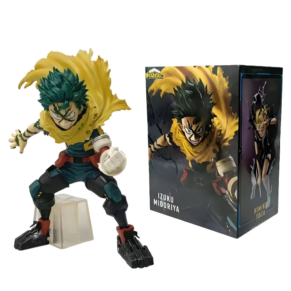 18Cm/7.09In Hot Anime My Hero Academia Hero Figures Deku Bakugou Katsuki Action Figural PVC Toys Desktop Statue Collection Gifts