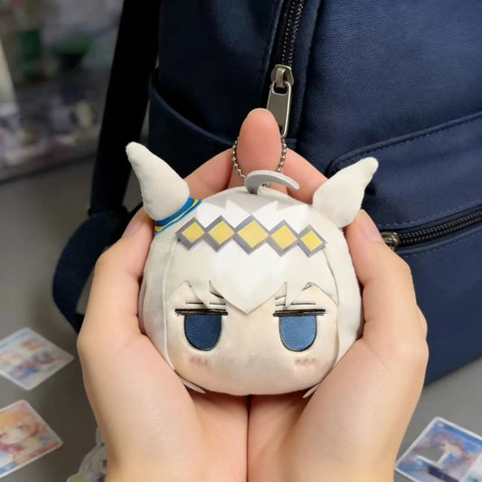 10Cm Pretty Derby Plush Toy Oguri Cap Symboli Rudolf Stuffed Mini Doll round Plushies Backpack Keys Pendant Fans Birthday Gifts