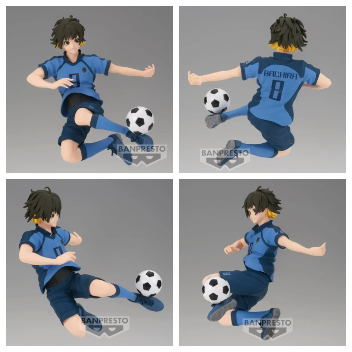 In Stock Original  Banpresto BLUE LOCK Bachira Meguru Isagi Yoichi Nagi Seishiro Rensuke Kunigami Anime Figures Toys