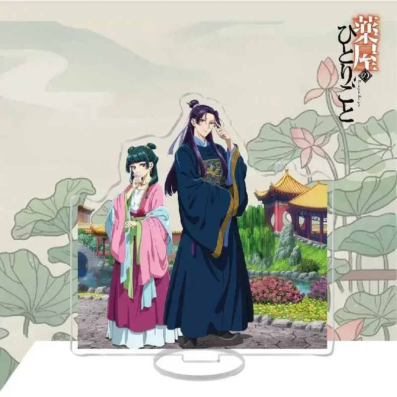 Anime the Apothecary Diaries Cosplay Big Stand High Definition Acrylic Figure Standee Model Plate Desk Decor Fan Gifts