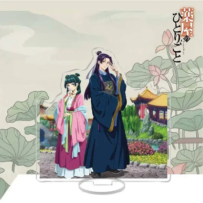 Anime the Apothecary Diaries Cosplay Big Stand High Definition Acrylic Figure Standee Model Plate Desk Decor Fan Gifts