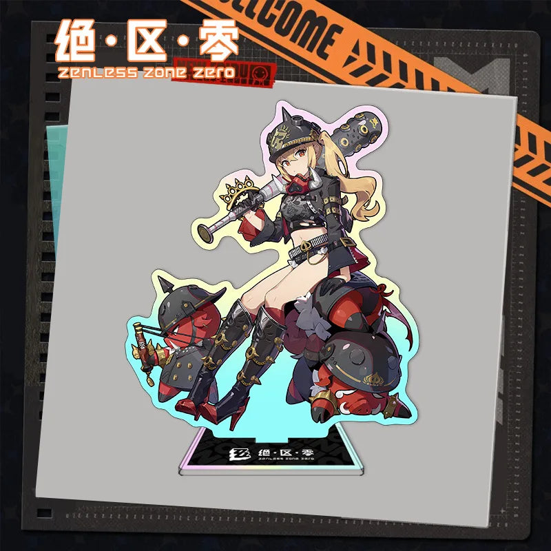 Zenless Zone Zero Nicole Demara Zhu Yuan Anime Acrylic Stand Sign Ellen Joe Ben Bigger Collect Desktop Decoration Keychain Gifts