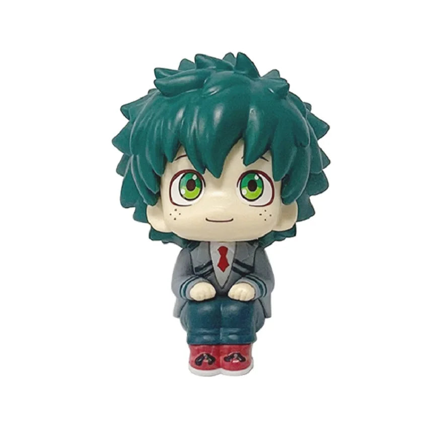 18Cm/7.09In Hot Anime My Hero Academia Hero Figures Deku Bakugou Katsuki Action Figural PVC Toys Desktop Statue Collection Gifts
