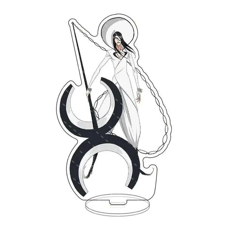 Anime Bleach Acrylic Stand Model Plate Kurosaki Ichigo Kuchiki Rukia Hitsugaya Toshiro Cartoon Figures Standing Sign Holder Gift
