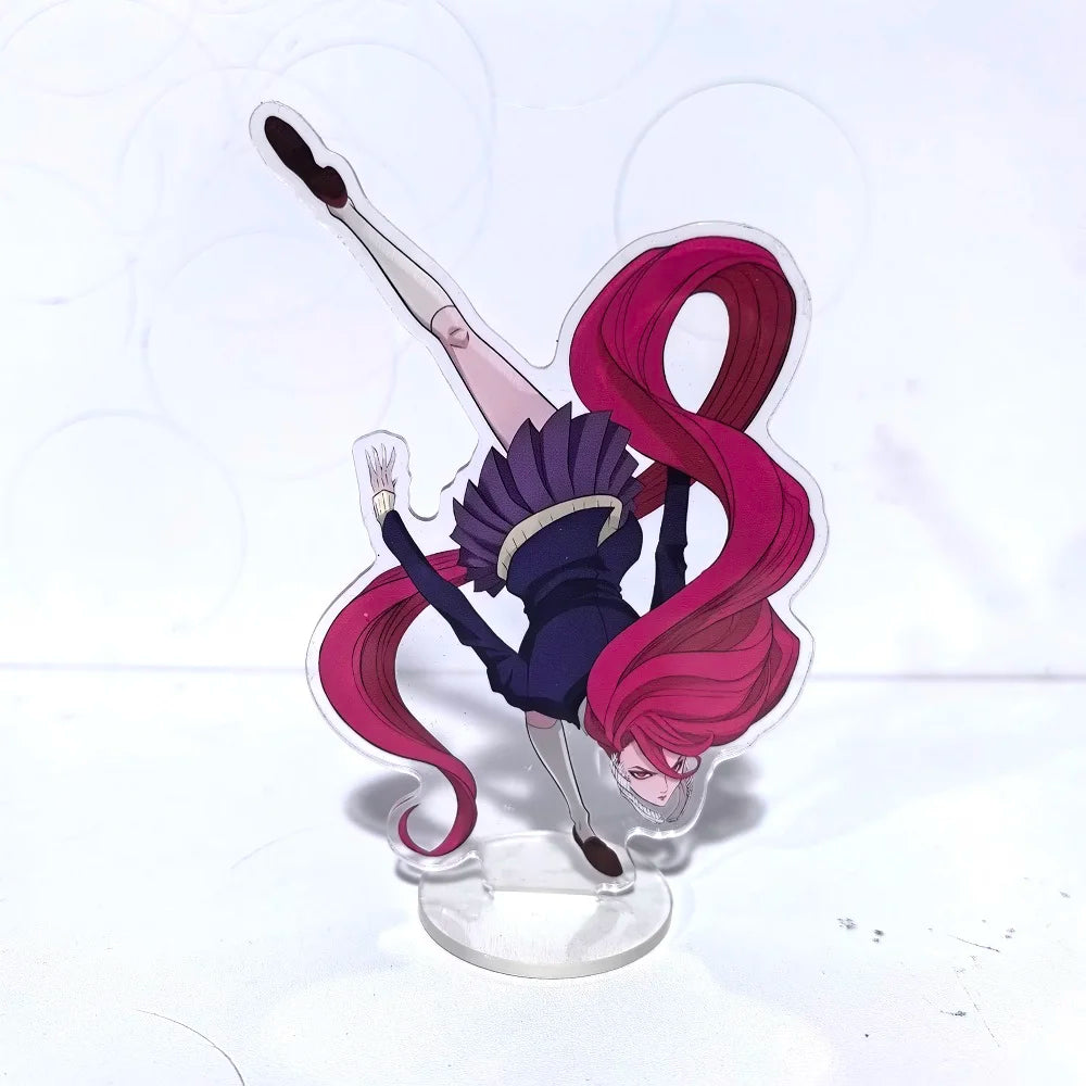 Anime Dandadan Momo Acrylic Stand Model Plate Fans Keychain Bag Gift Figure Display Fashion Cosplay Ornaments Decoration