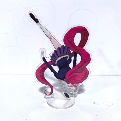 Anime Dandadan Momo Acrylic Stand Model Plate Fans Keychain Bag Gift Figure Display Fashion Cosplay Ornaments Decoration