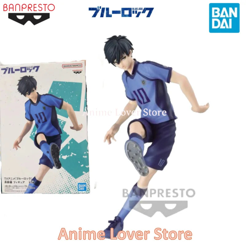 In Stock Original  Banpresto BLUE LOCK Bachira Meguru Isagi Yoichi Nagi Seishiro Rensuke Kunigami Anime Figures Toys