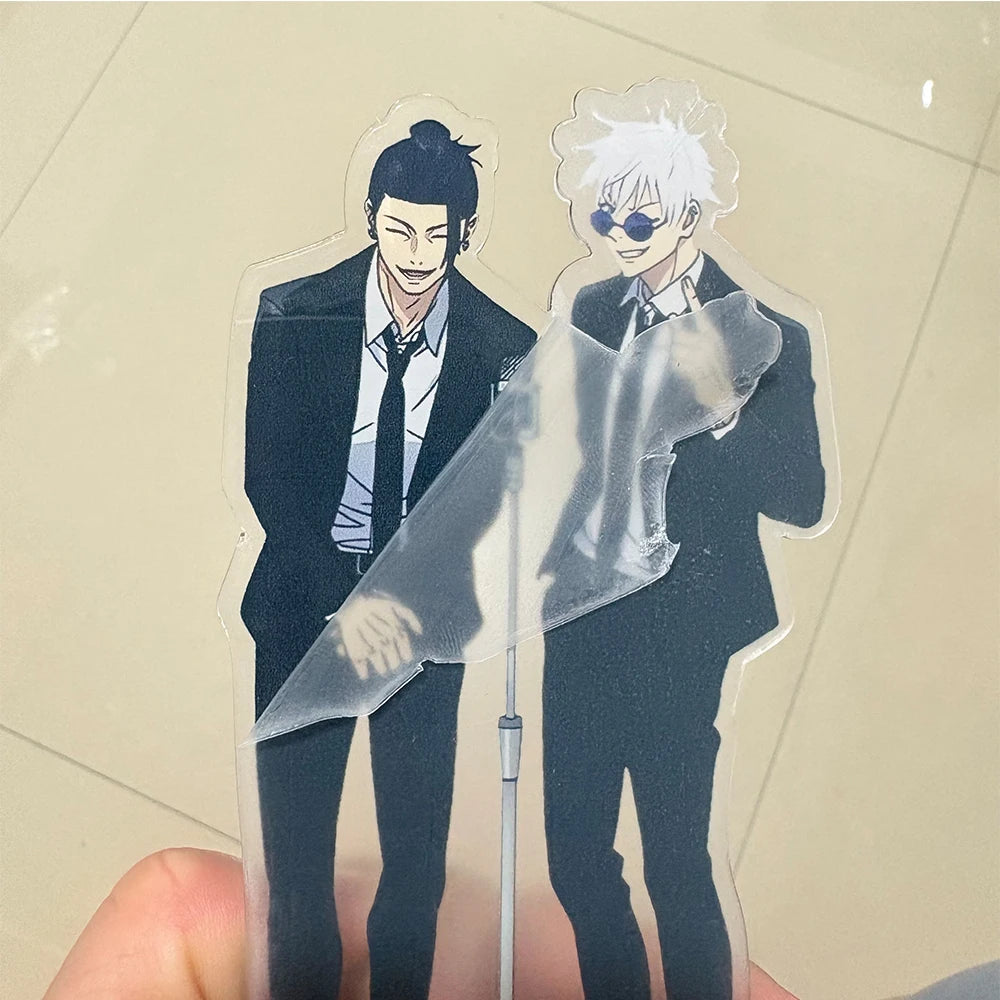 Anime Jujutsu Kaisen Acrylic Stand Ryomen Sukuna Geto Suguru Satoru Gojo Fushiguro Megumi Signboard Desktop Decorations