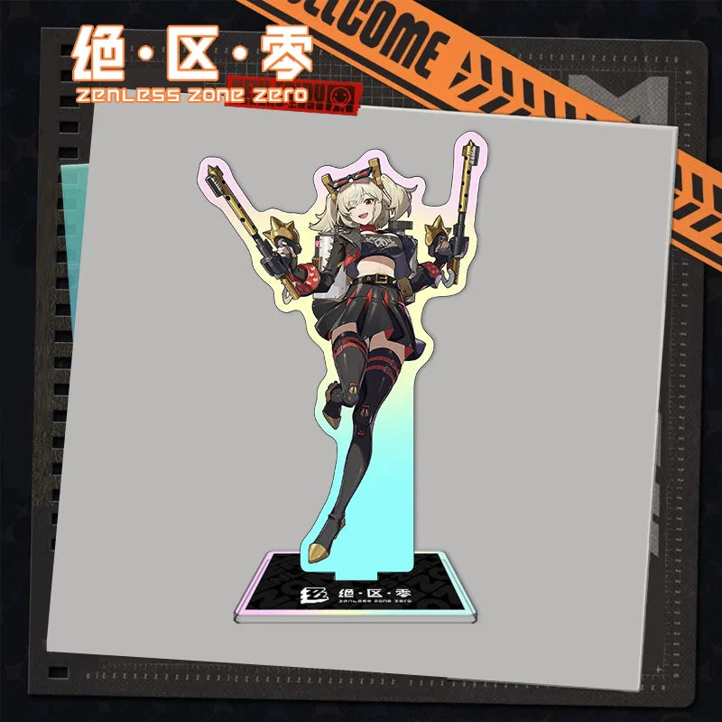 Zenless Zone Zero Nicole Demara Zhu Yuan Anime Acrylic Stand Sign Ellen Joe Ben Bigger Collect Desktop Decoration Keychain Gifts