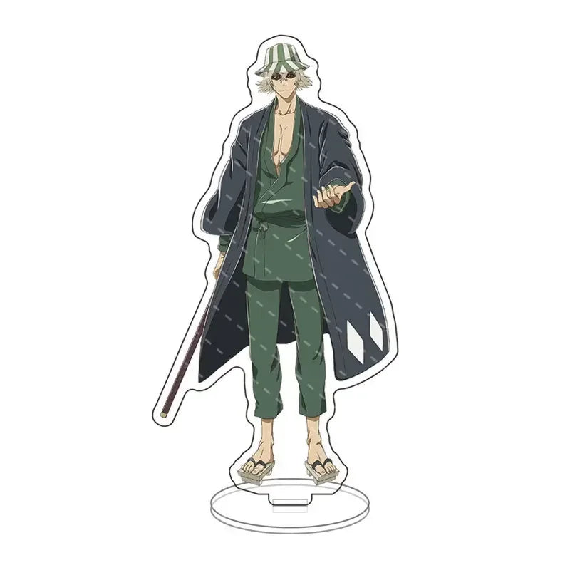 Anime Bleach Acrylic Stand Model Plate Kurosaki Ichigo Kuchiki Rukia Hitsugaya Toshiro Cartoon Figures Standing Sign Holder Gift