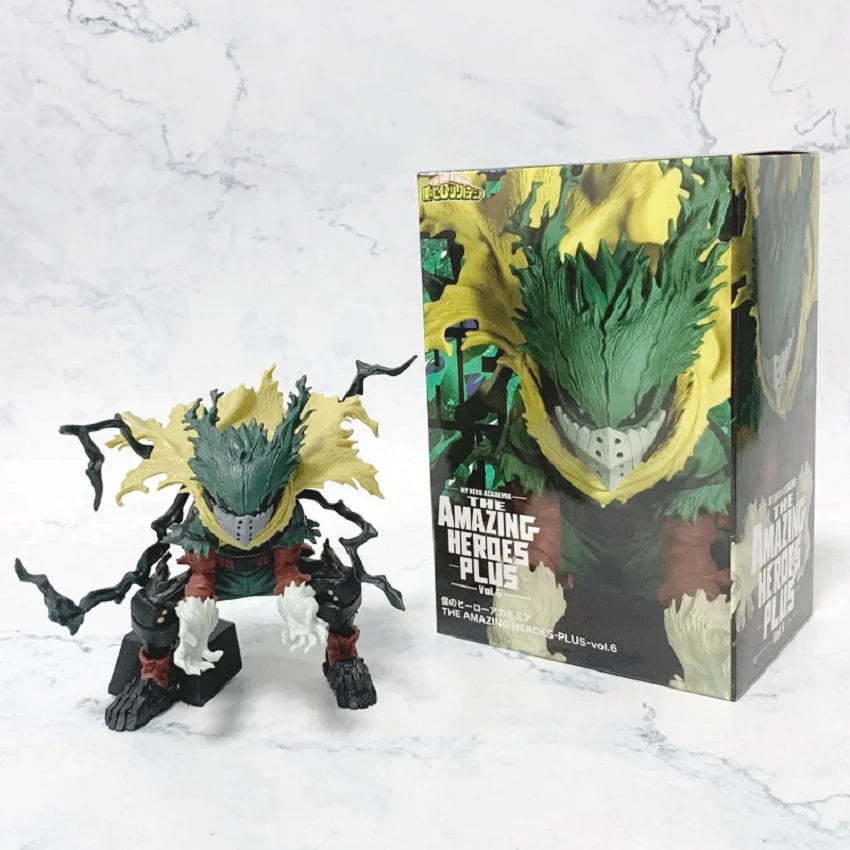 18Cm/7.09In Hot Anime My Hero Academia Hero Figures Deku Bakugou Katsuki Action Figural PVC Toys Desktop Statue Collection Gifts